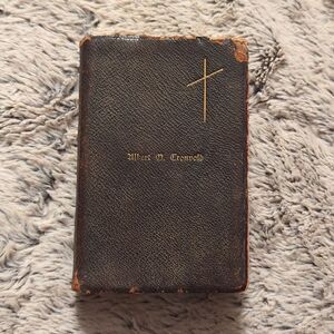 1895 Leather Danish Song Book